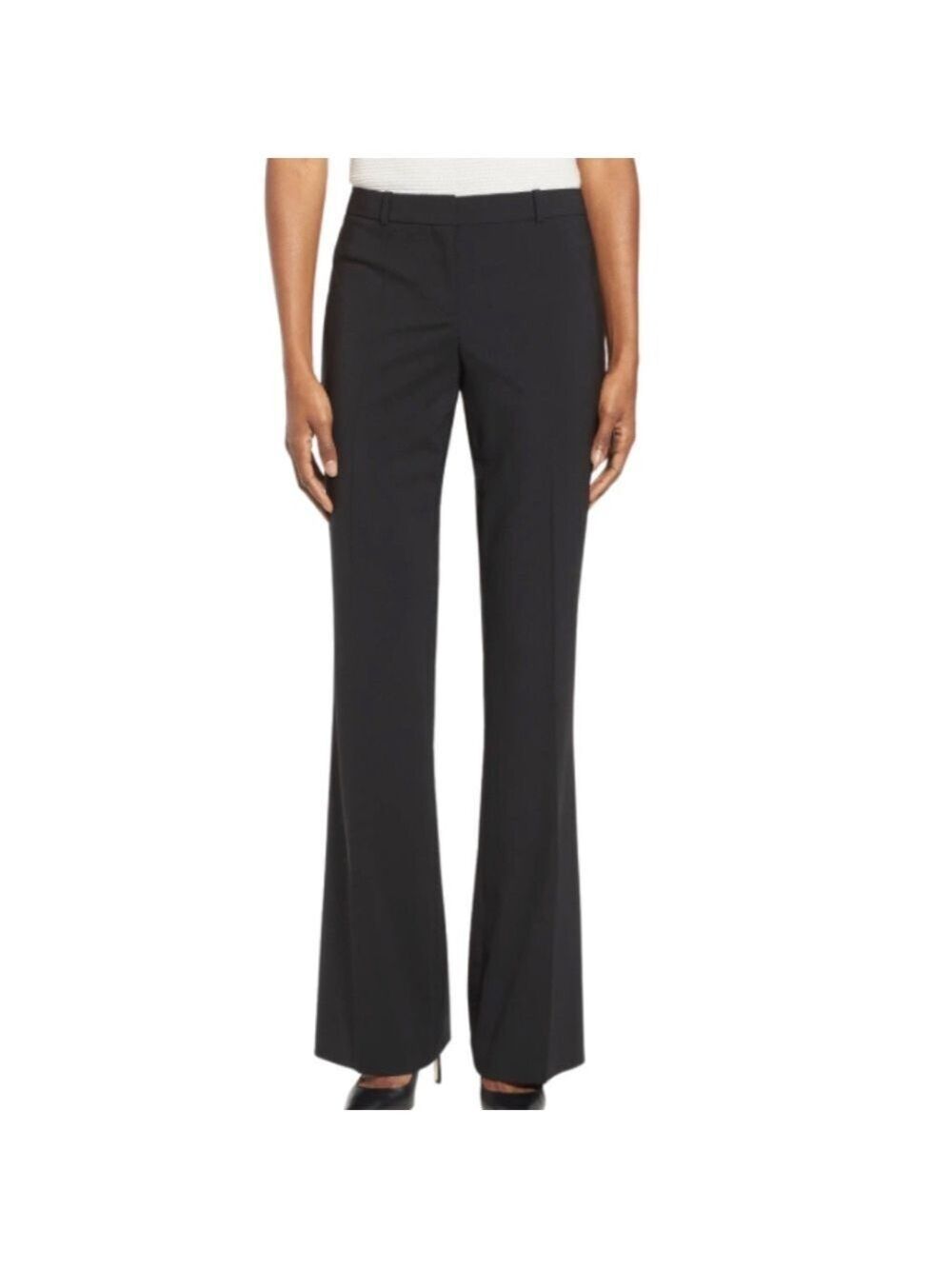 BOSS Hugo Boss Wool Tailored Trousers - TULEA3
